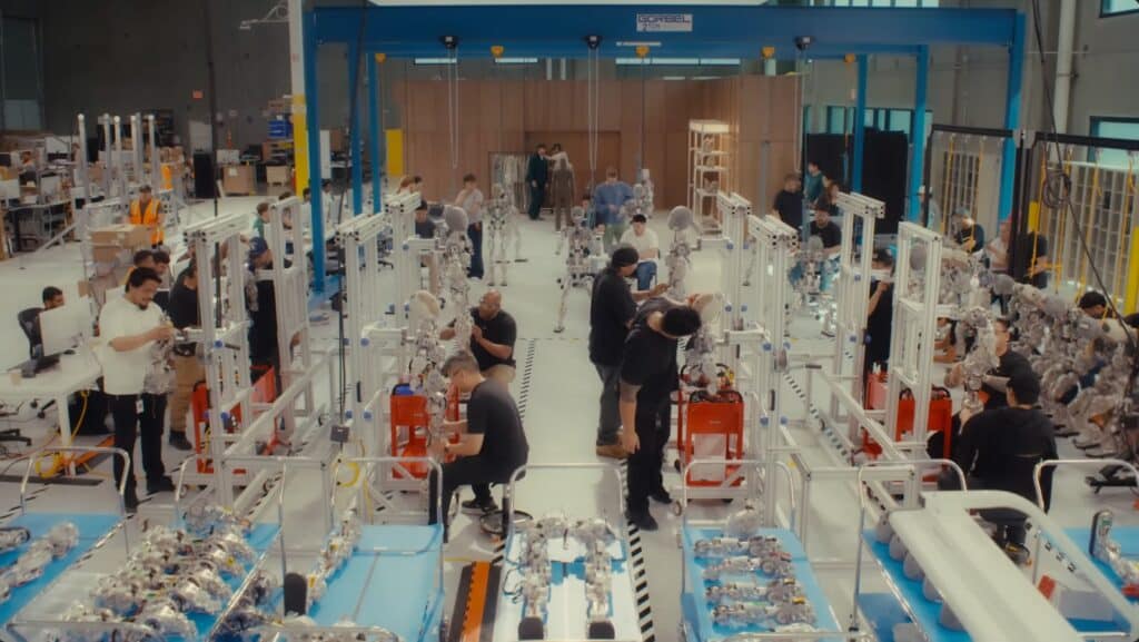 Robot humanoïde NEO de 1X - Usine de Hayward (Californie)