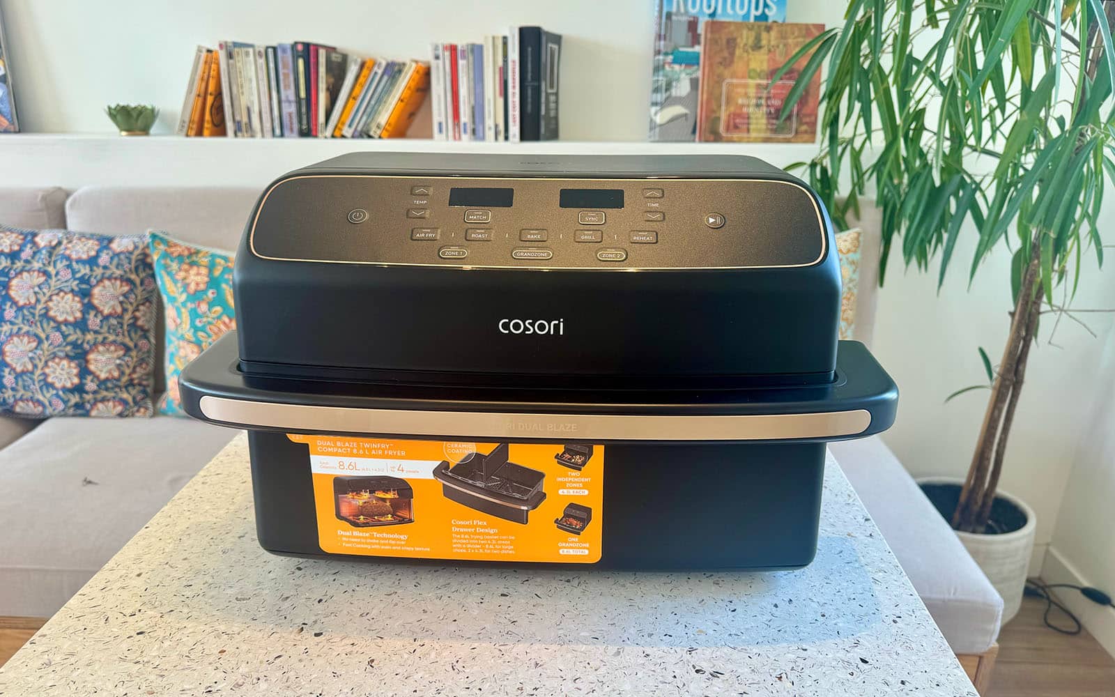 Airfryer Cosori Twinfry Compact