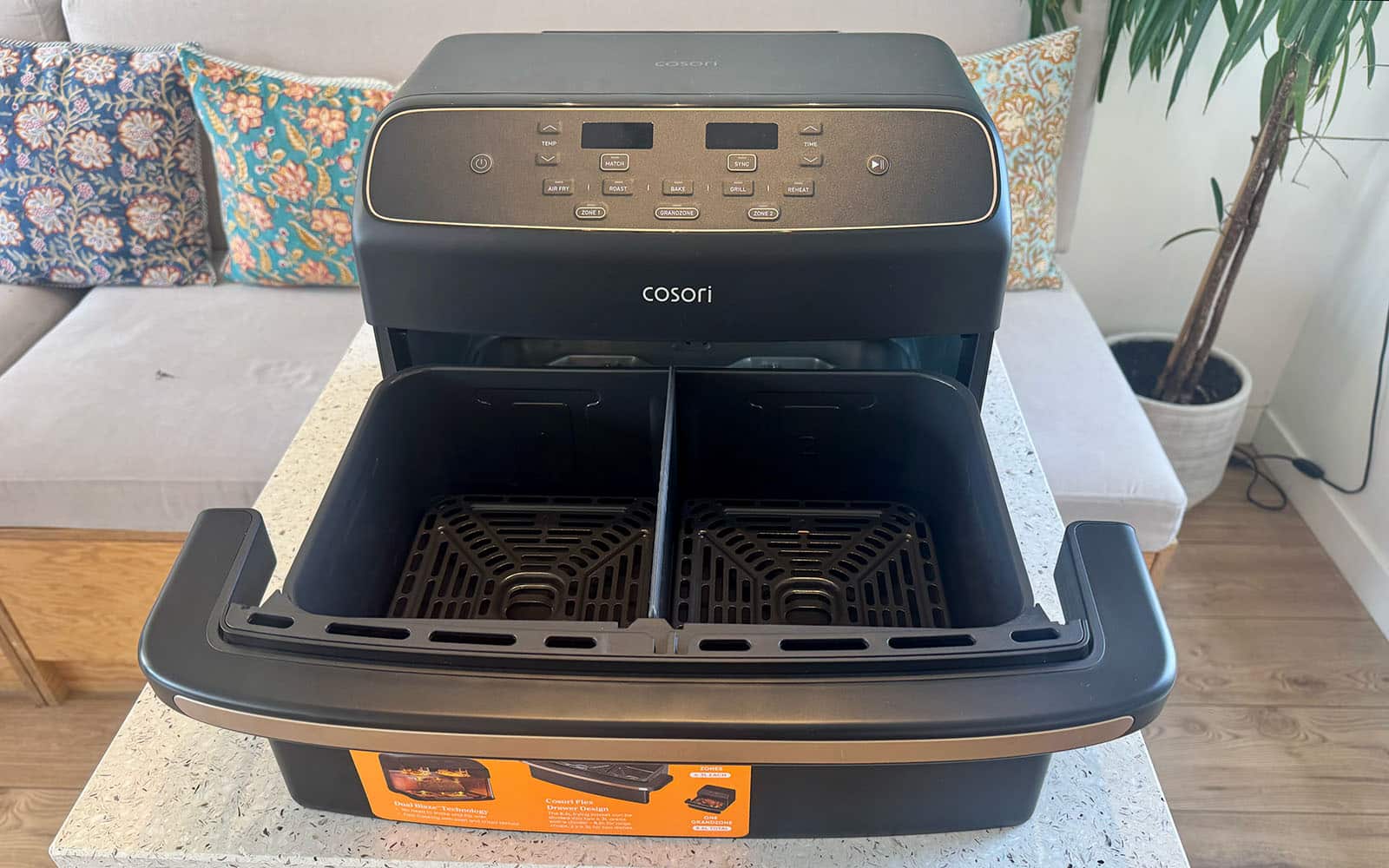 Airfryer Cosori Twinfry Compact