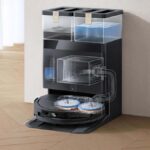 Station OMNI du Ecovacs Deebot T50 Pro Omni Gen3 avec lavage automatique des serpillères et vidange du bac à poussière