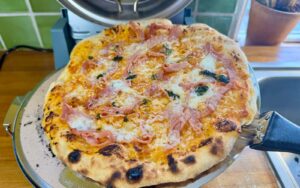 Mesure de la température du Four Kenwood My Pizzeria © Labo Maison
