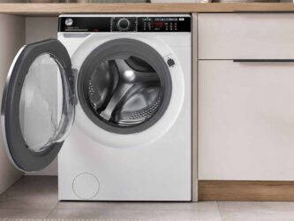 Lave-linge hublot connecté Hoover H-WASH 500 Professional blanc 9 kg en promotion sur Amazon pour les French Days.