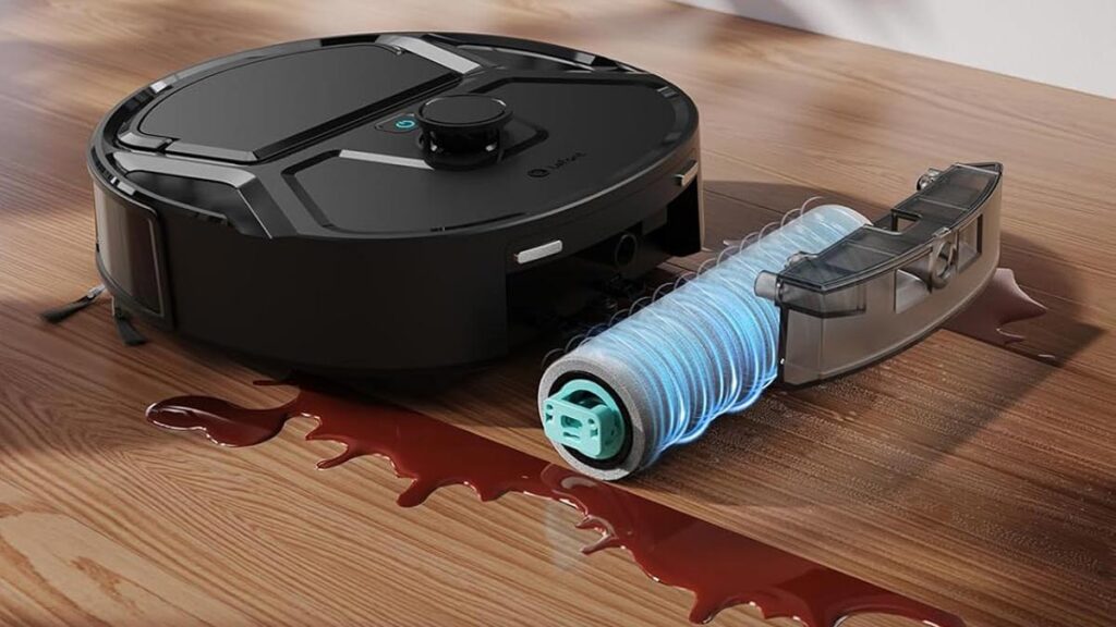 Système de lavage à rouleau du robot aspirateur Lefant M210 Pro Omni Roller