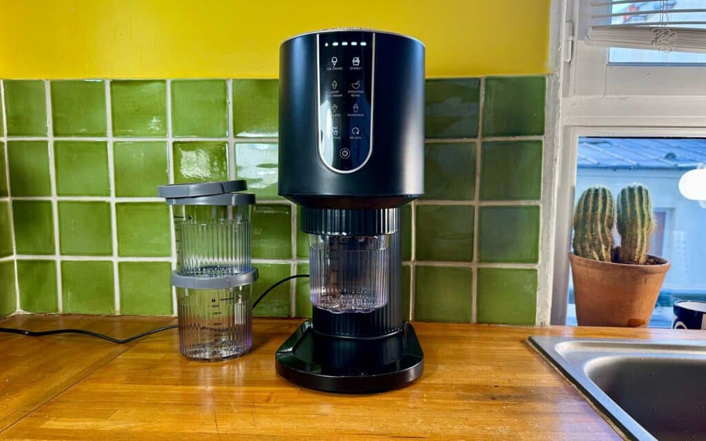 La machine à glaces Lidl Silvercrest Freezy Premium © Labo Maison