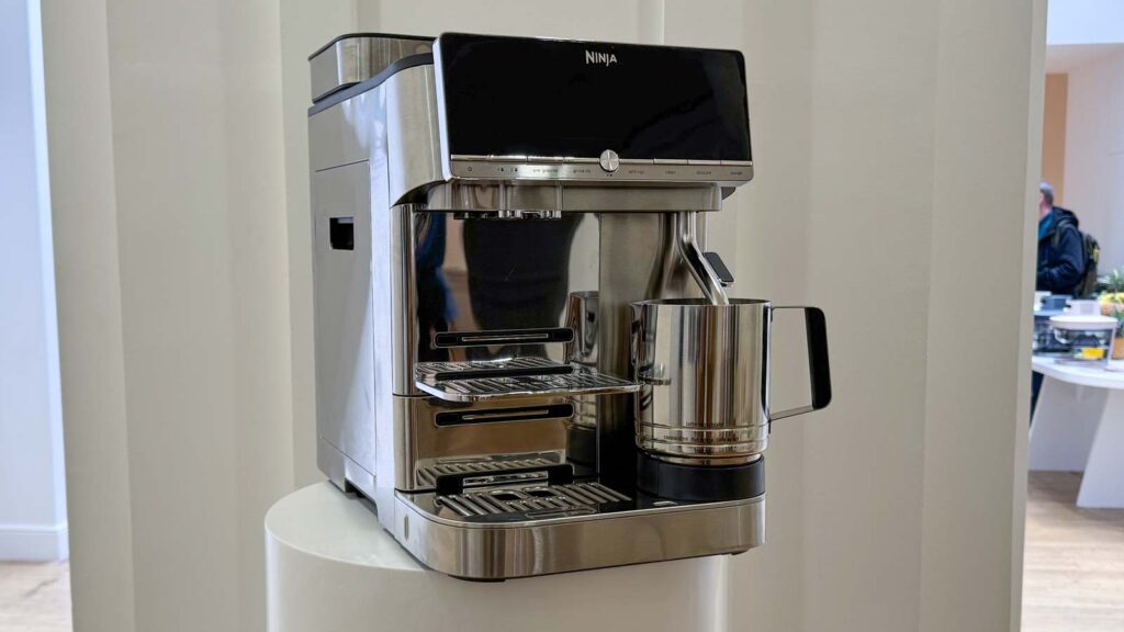 Machine à café Ninja Auto Barista Pro vue d’ensemble
