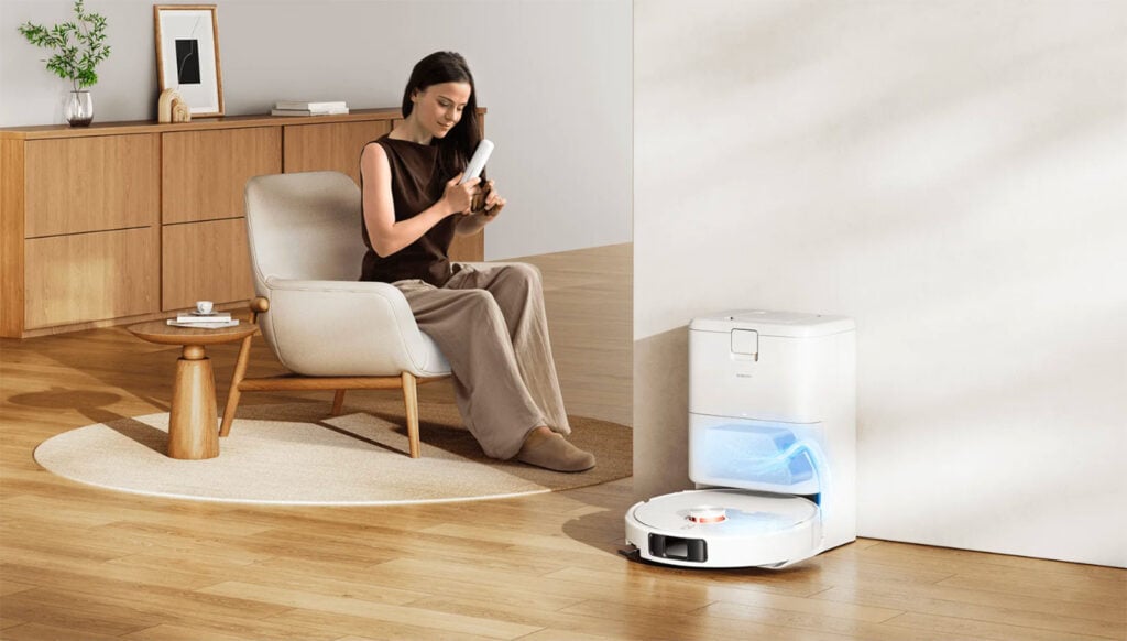 Aspirateur robot laveur de sols Xiaomi H50 Pro. 