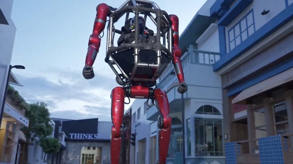 Le robot mecha GD01 d'Unitree