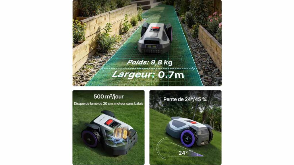 Anthbot M9 sur terrain