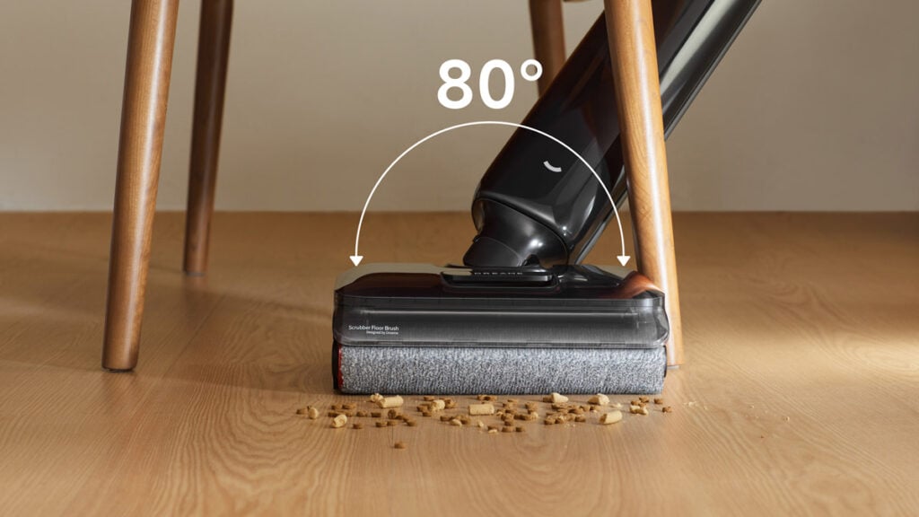Dreame T12 Pro avec tête de lavage inclinable à 80 degrés