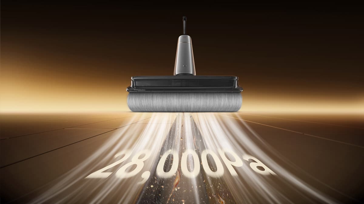 Dreame T15 Pro Heat avec puissance d’aspiration annoncée à 28 000 Pa