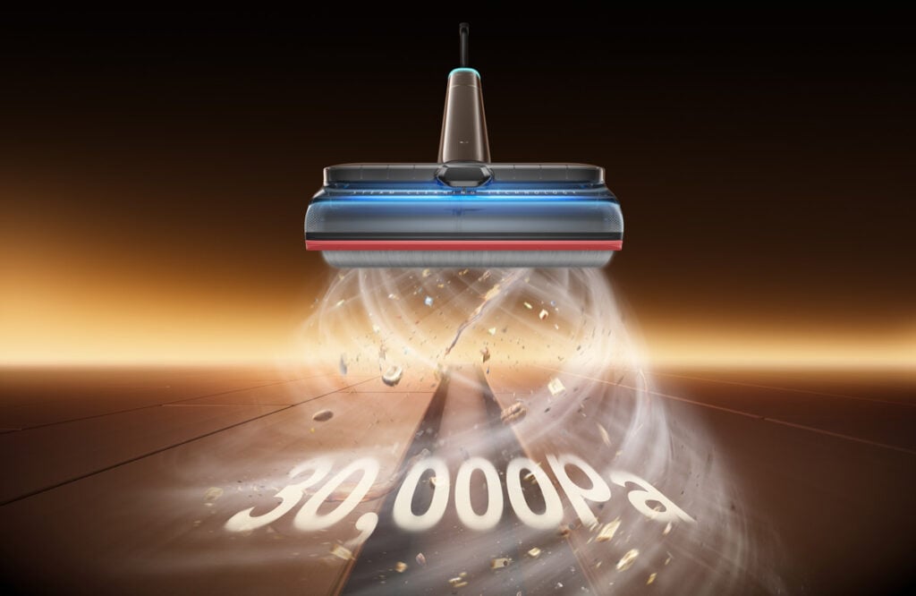 Dreame T16 Pro Steam avec puissance d’aspiration annoncée à 30 000 Pa