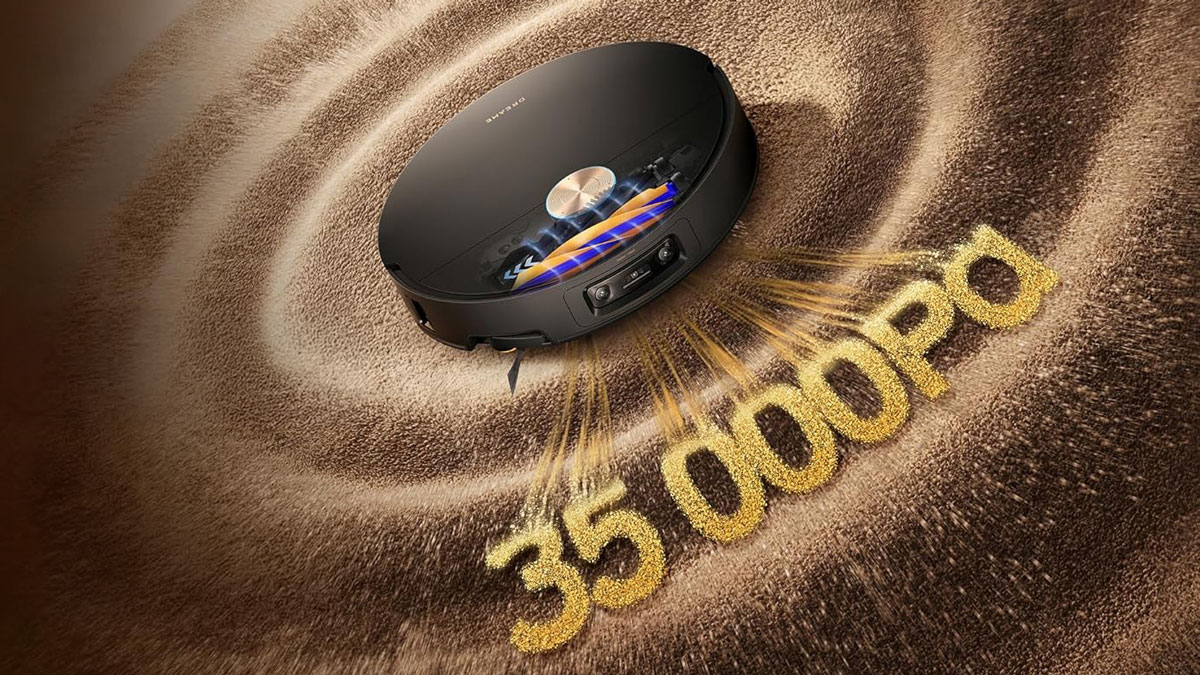 Dreame X50s Ultra avec aspiration de 35 000 Pa