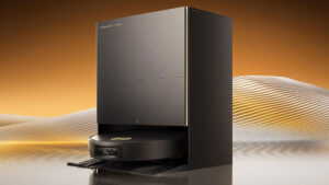 Dreame X50s Ultra dans sa station multifonction