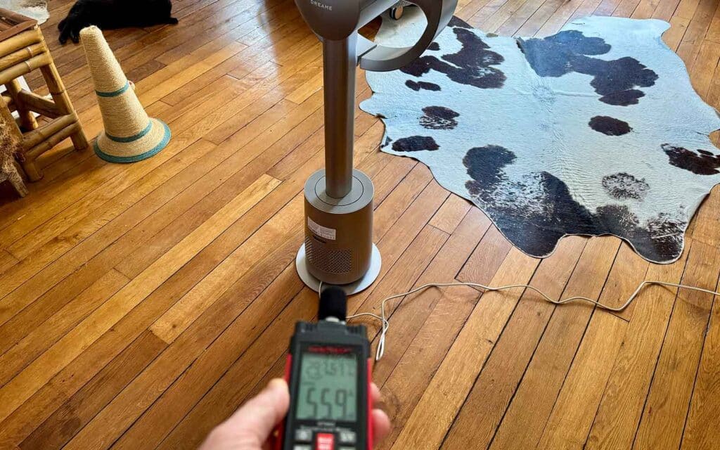 Le ventilateur Dreame MF10 n'est pas forcément moins bruyant que les autres.