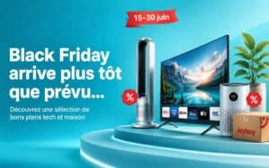 Joybuy lance son Summer Black Friday du 15 au 30 juin.
