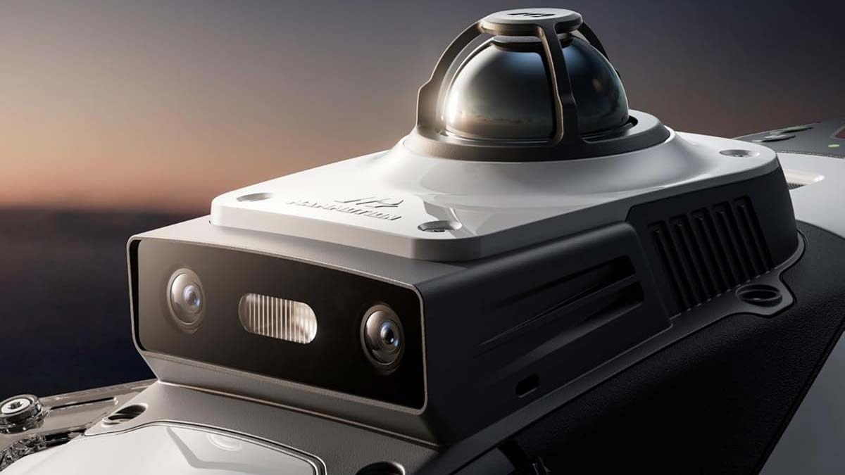 Caméras et LiDAR 360° du Mammotion Luba Mini 2 AWD 1500