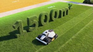 Le Mammotion Luba Mini 2 AWD 1500 tond jusqu’à 1500 m²