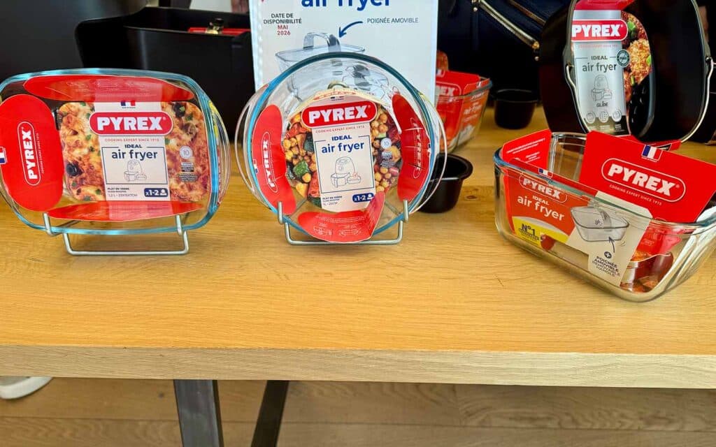 Nouveaux plats Pyrex pour airfryers © Labo Maison