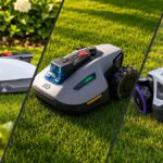 Trois robots tondeuses sans fil Ecovacs, Mammotion et Anthbot