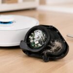 Robot aspirateur et module LiDAR encrassé par des poils