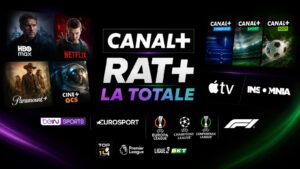 Offre CANAL+ RAT+ La Totale avec streaming et sport