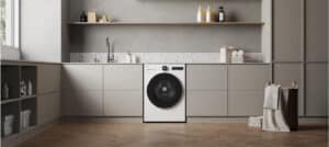 xLG enrichit son offre de soin du linge avec le lancement du lave-linge séchant F164HP2WST. Pensé pour les foyers en quête de rapidité et de simplicité, il combine intelligence artificielle, séchage par pompe à chaleur et connectivité, avec une capacité de 11 kg en lavage et 6 kg en séchage.