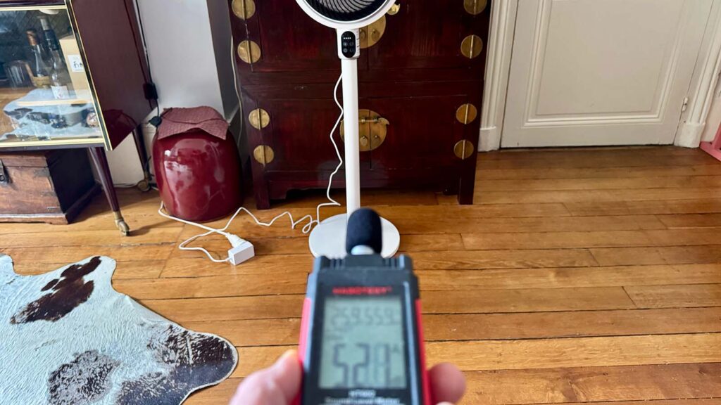 Ventilateur sur pied Levoit CoreBreeze 382 © Labo Maison
