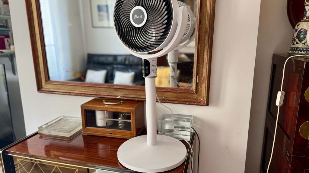 Ventilateur sur pied Levoit CoreBreeze 382 © Labo Maison