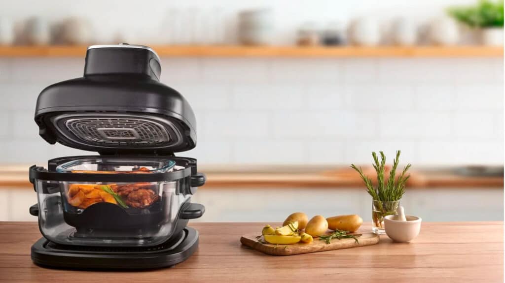 Lidl Silvercrest airfryer en verre