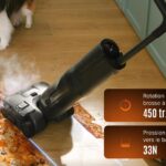 Puissance d’aspiration de 25 000 Pa du Roborock F25 Steam