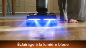 Éclairage LED du sol du Roborock F25 Steam