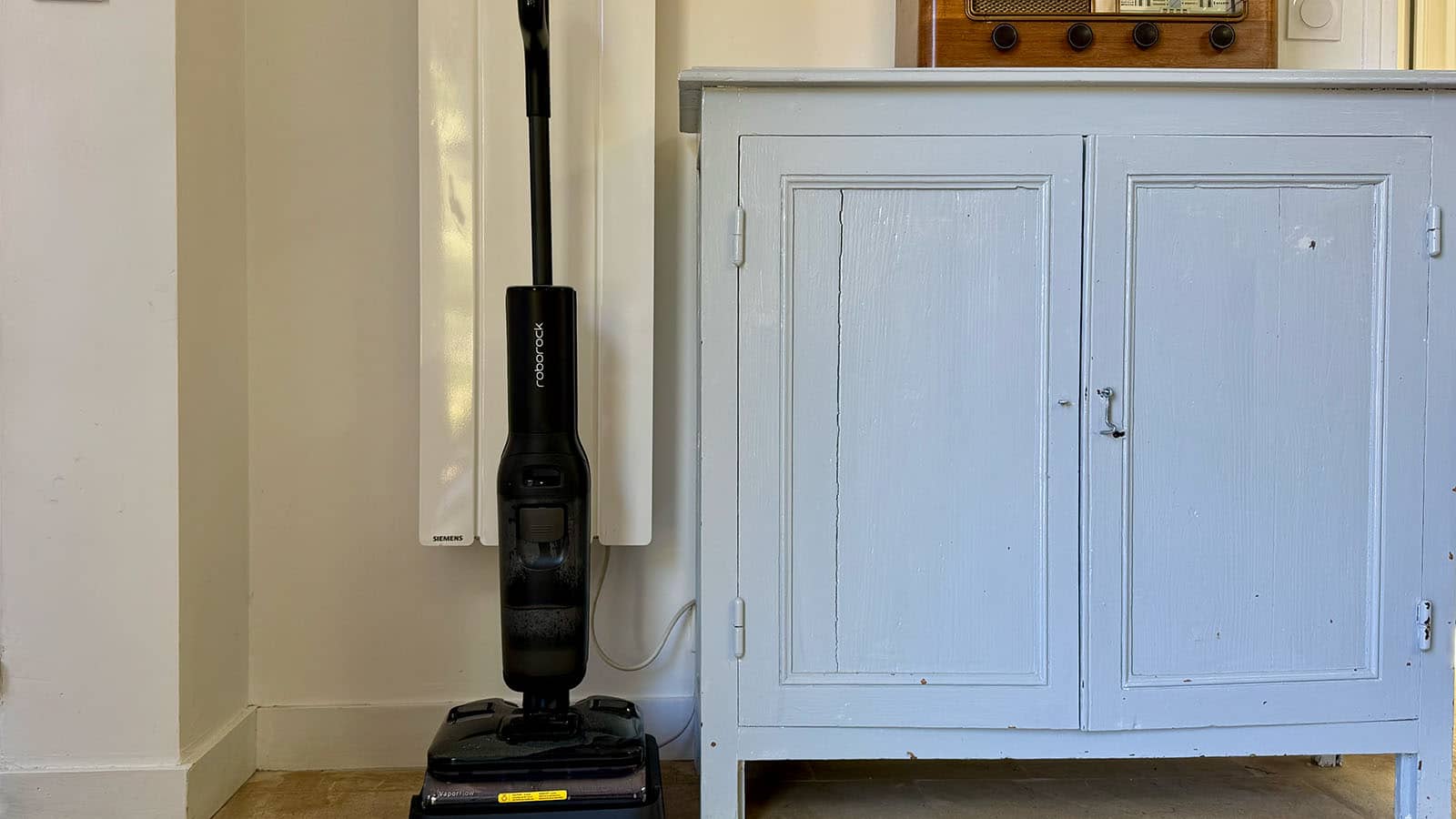 Aspirateur laveur Roborock F25 Steam © Labo Maison