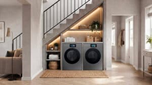 Samsung dévoile sa nouvelle gamme de lave-linge et sèche-linge Bespoke AI, qui allie un soin du linge plus intelligent et une connectivité boostée
