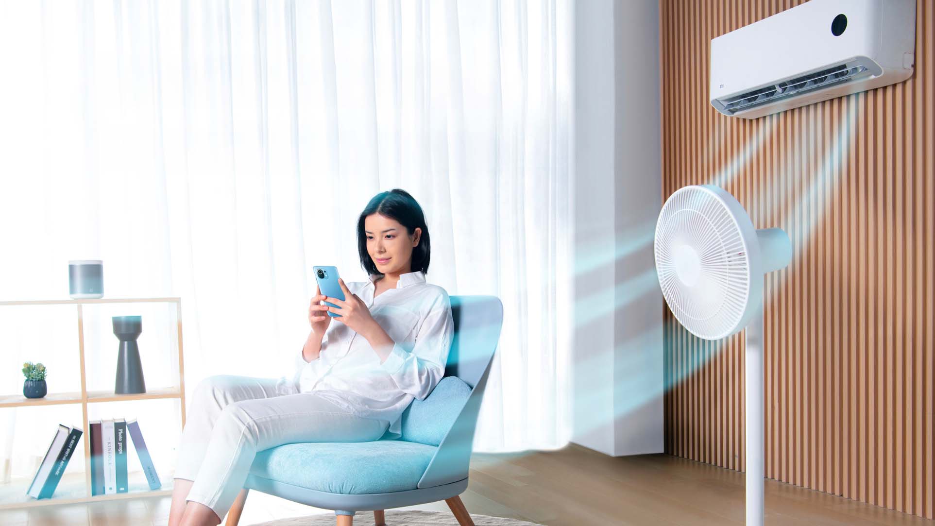 Ventilateur Xiaomi Mi Smart Standing Fan 2 Lite