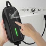 Réglage de l’intensité du chargeur dé Type 2 de 6 à 16 A