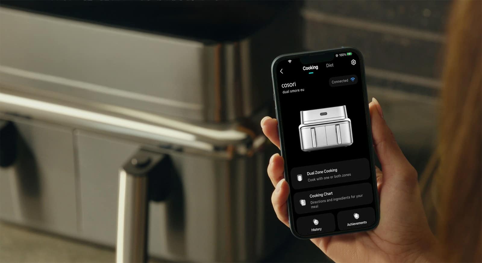 Airfryer Cosori Iconic Dual