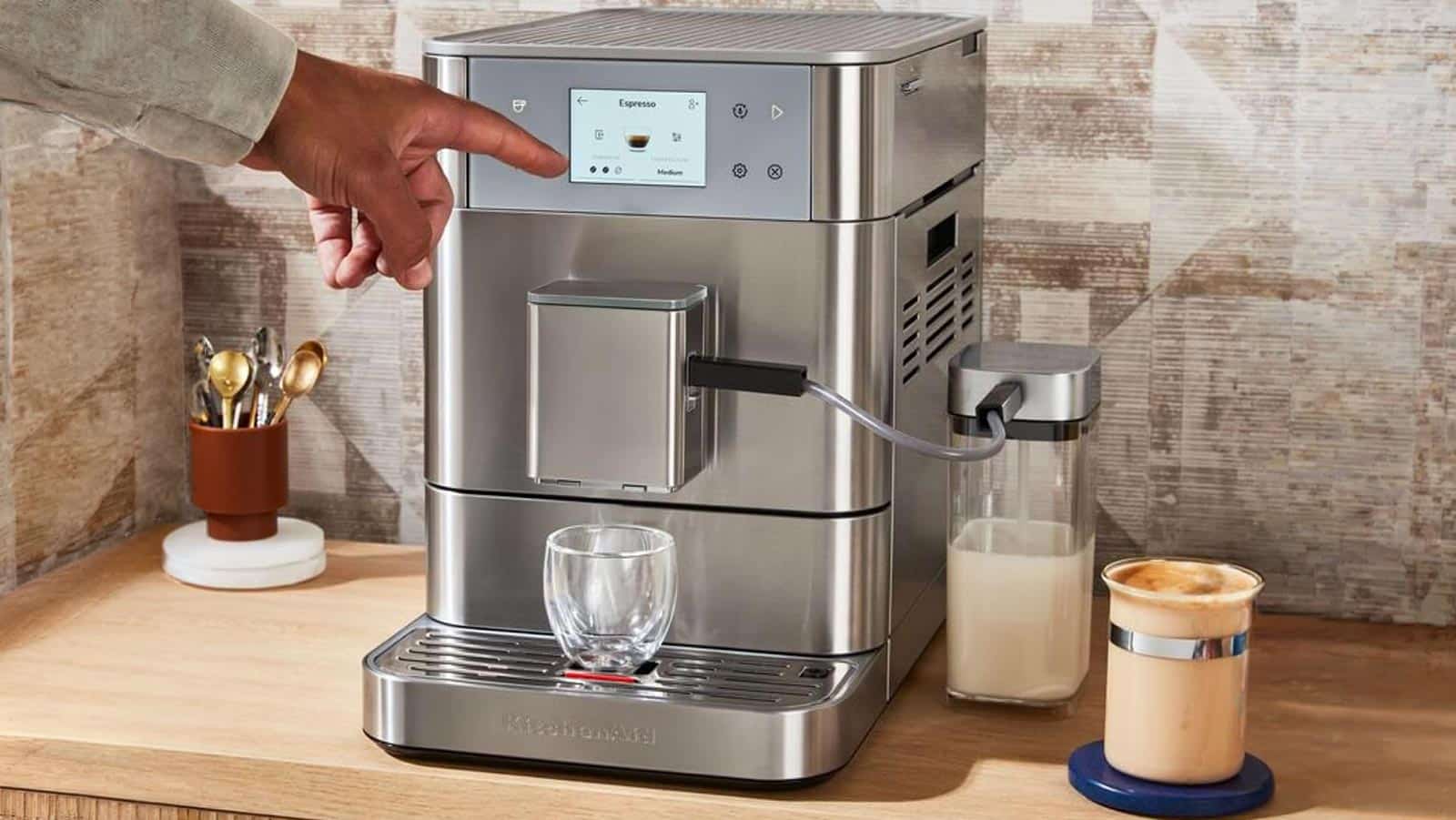 La machine à café à grains KitchenAid KF7