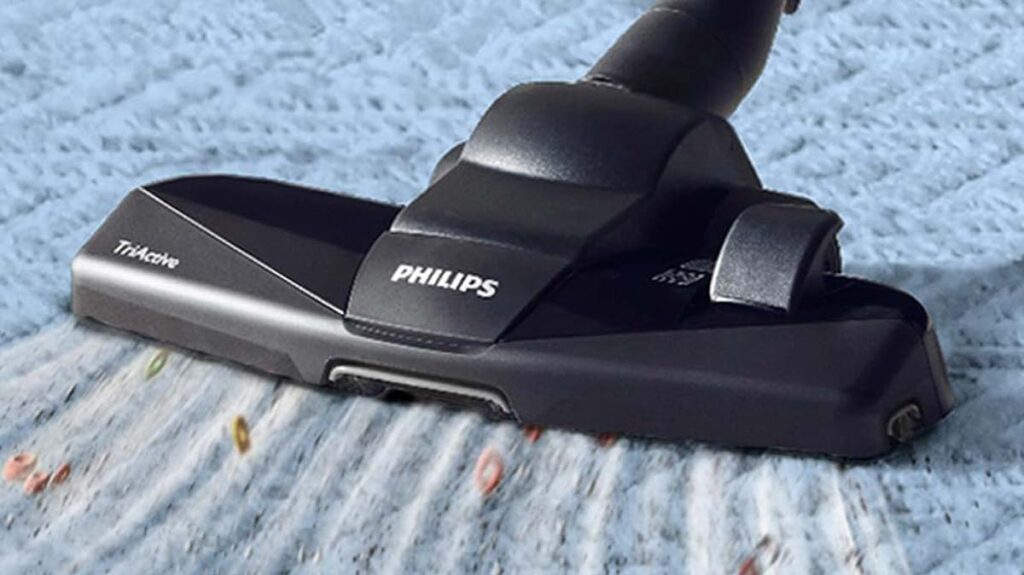 Brosse TriActive de l’aspirateur Philips PowerPro Compact