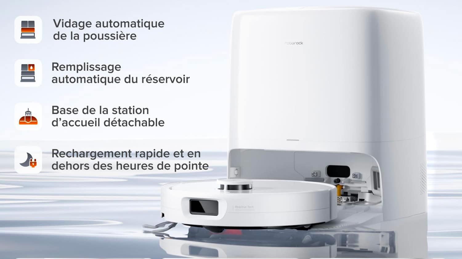 Aspirateur robot Roborock Qrevo 2 Pro