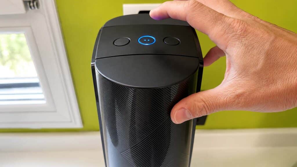 Sélection du niveau 2 sur la SodaStream E-Terra