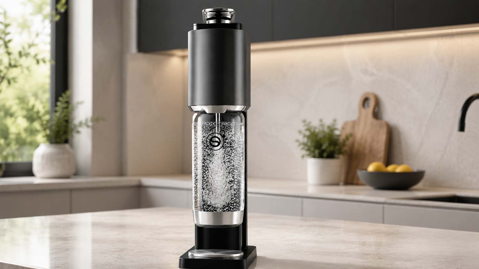 SodaStream Fresh Plus dans une cuisine