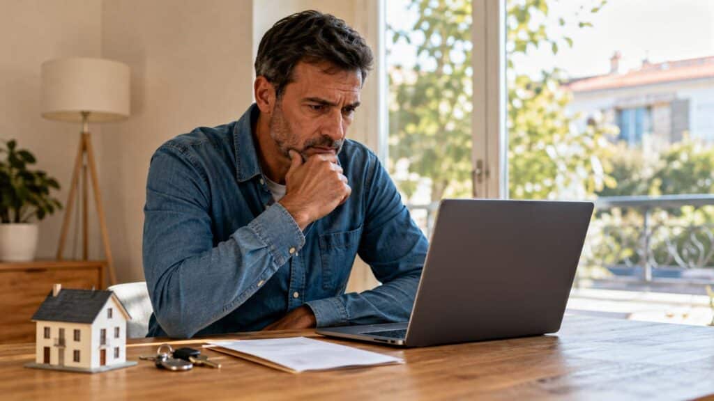 Propriétaire consultant sa taxe foncière en ligne