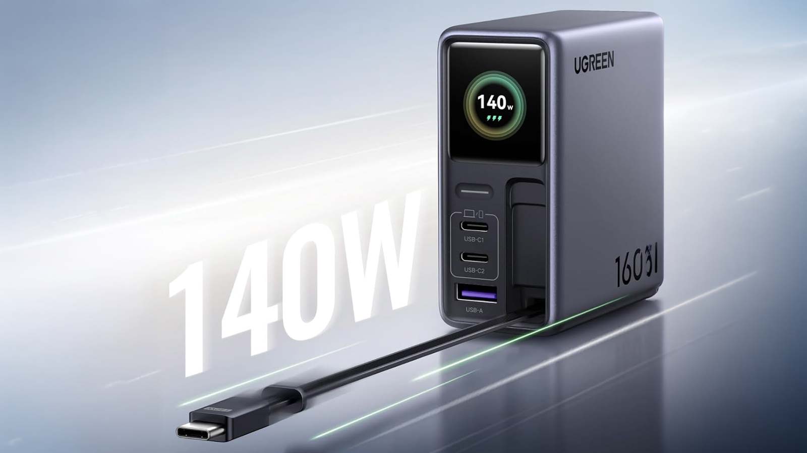 Câble USB-C rétractable 140 W du Nexode Pro