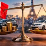 Comparaison fiscale entre voiture électrique et voiture essence