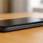 Smartphone dont l’écran se décolle à cause d’une batterie gonflée