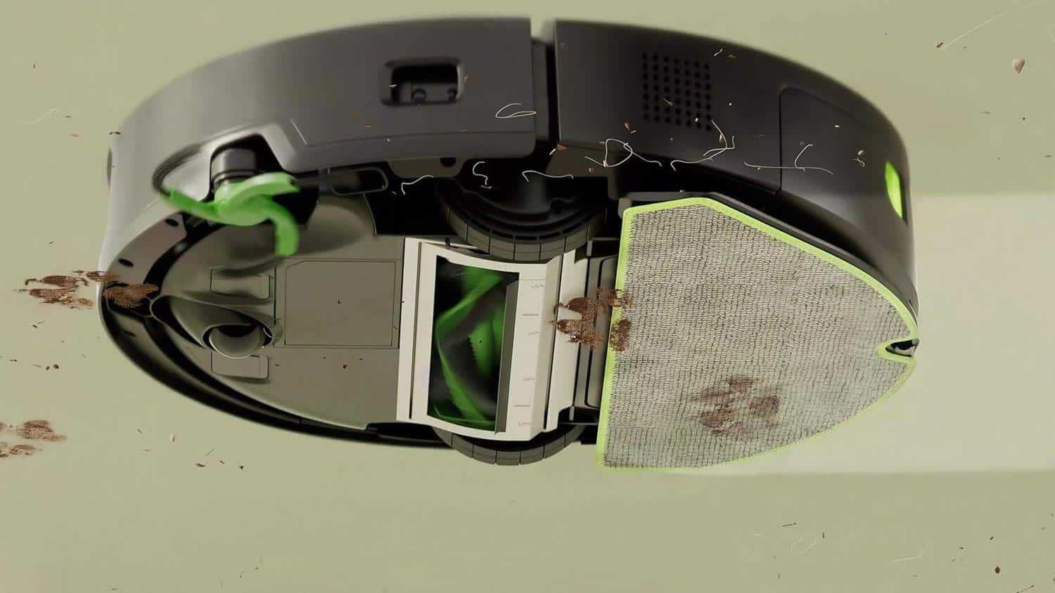 Roomba 115 Combo lavant le sol avec sa lingette en microfibre