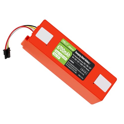6700mAh Batterie pour Xiaomi Roborock S5/S6/S7/S8 Max MaxV Ultra Plus Pro Ultra Pure, S50,S55, Q5 Q7 Max+ Plus