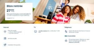 Bouygues Telecom Bbox Rentrée