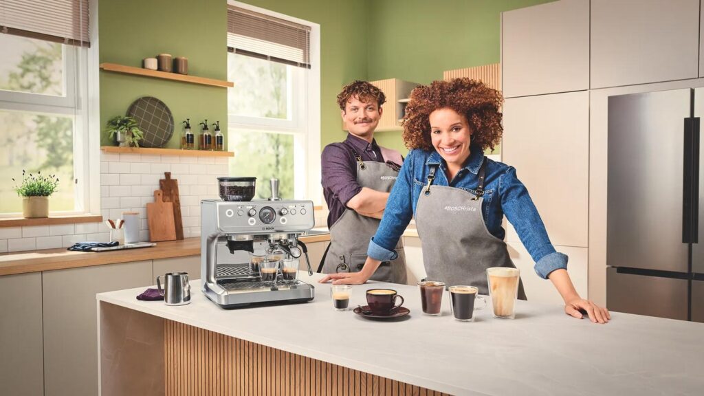 Bosch HomeCafé Série 4 dans une cuisine