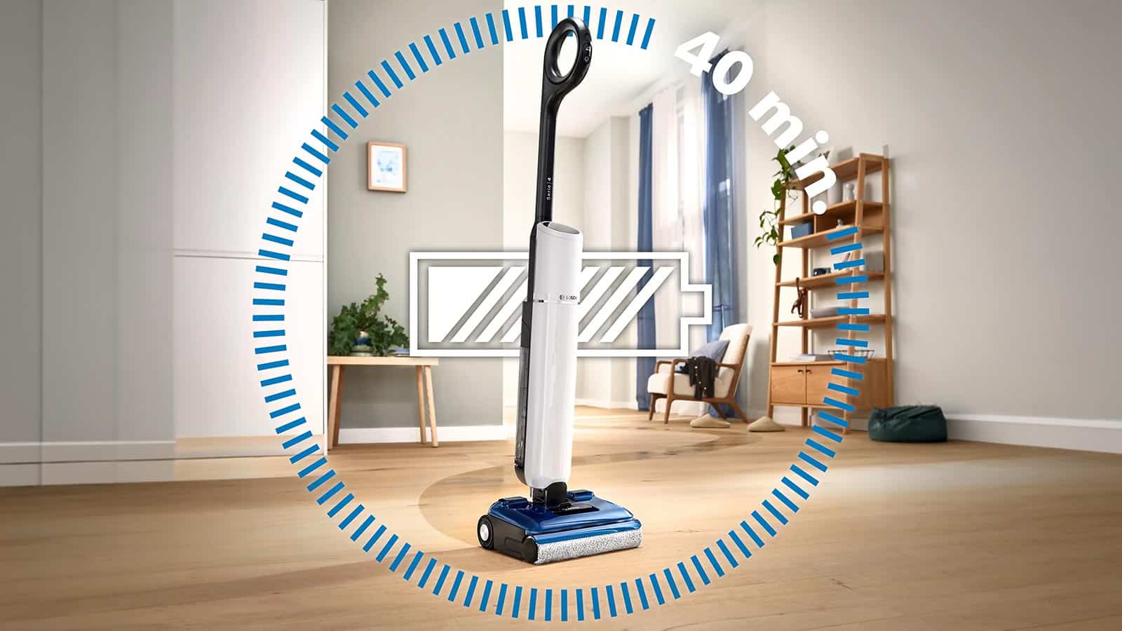 Bosch OneFlow Série 4 autonomie 40 minutes
